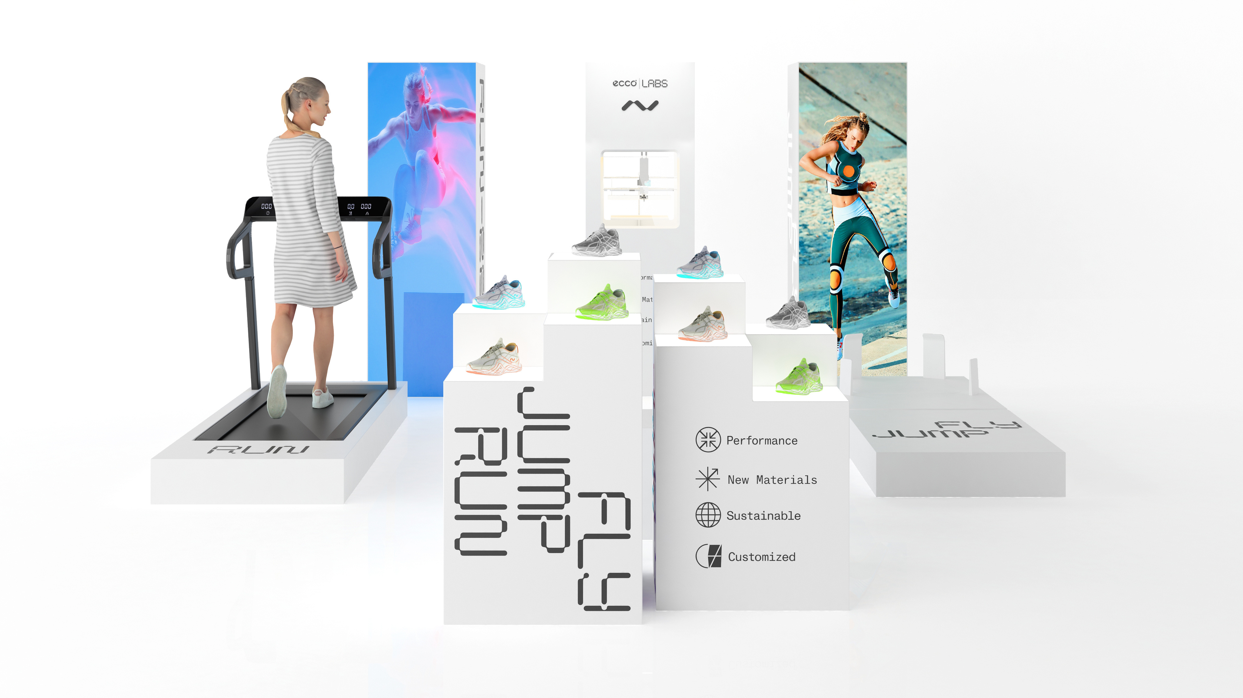 ECCO In-store Installation image 1