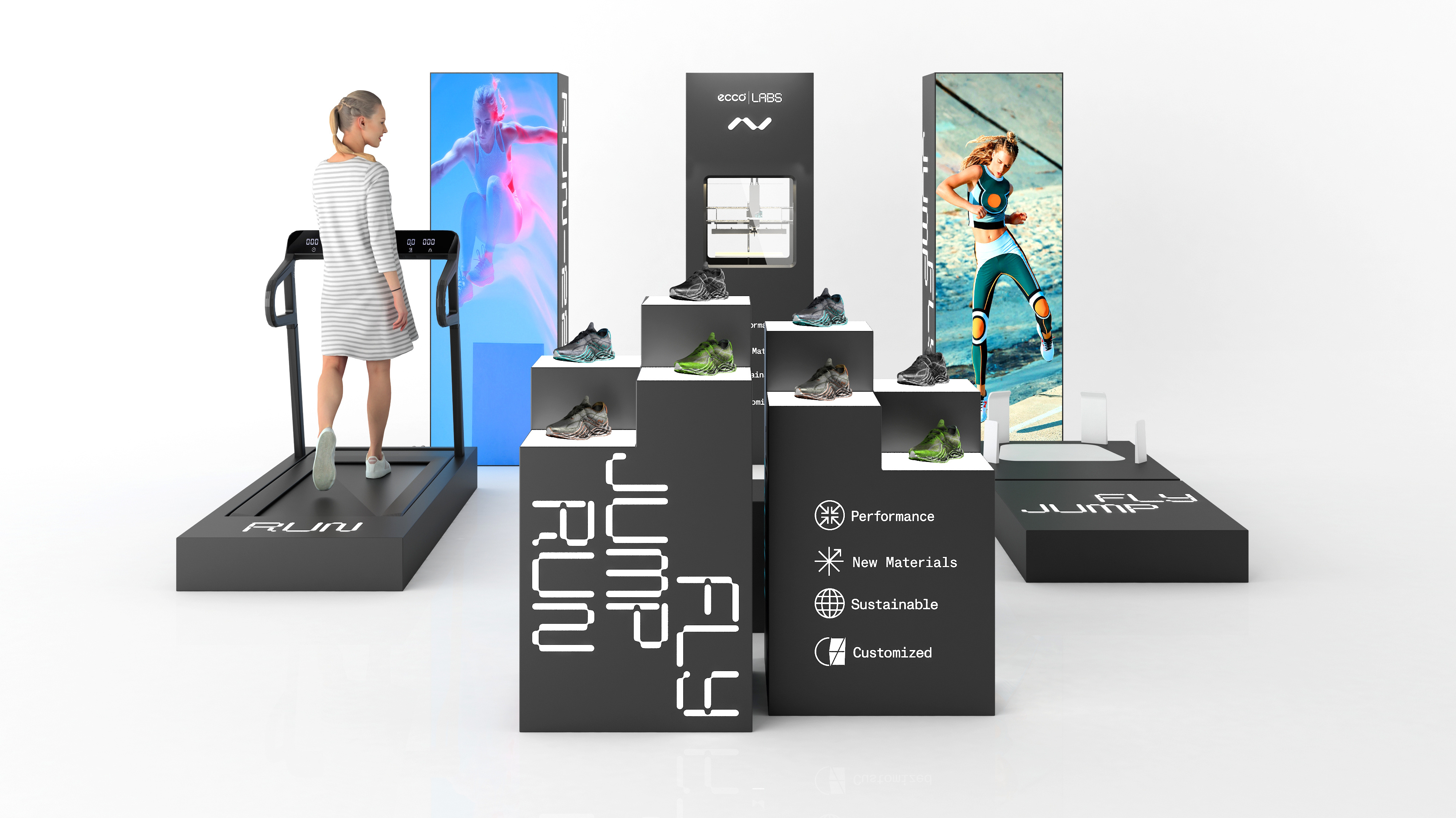 ECCO In-store Installation image 2